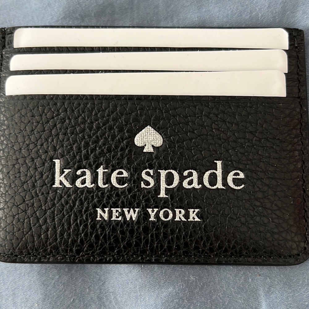 20. NWT Kate Spade Black Credit Card Wallet